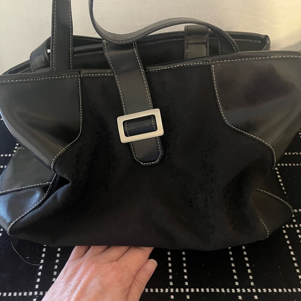 Elegant Black Tote Bag